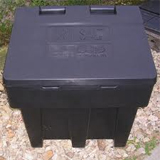 Black Grit Bins